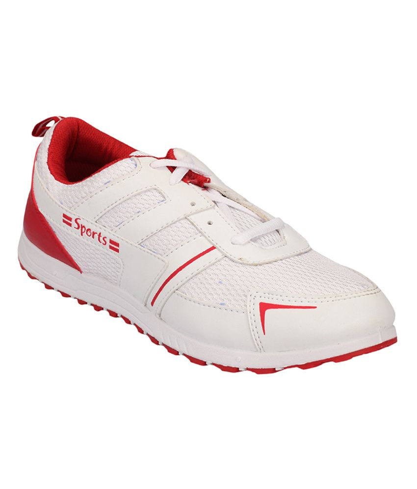 Lakhani Sports White Rubber Sport Shoes available at