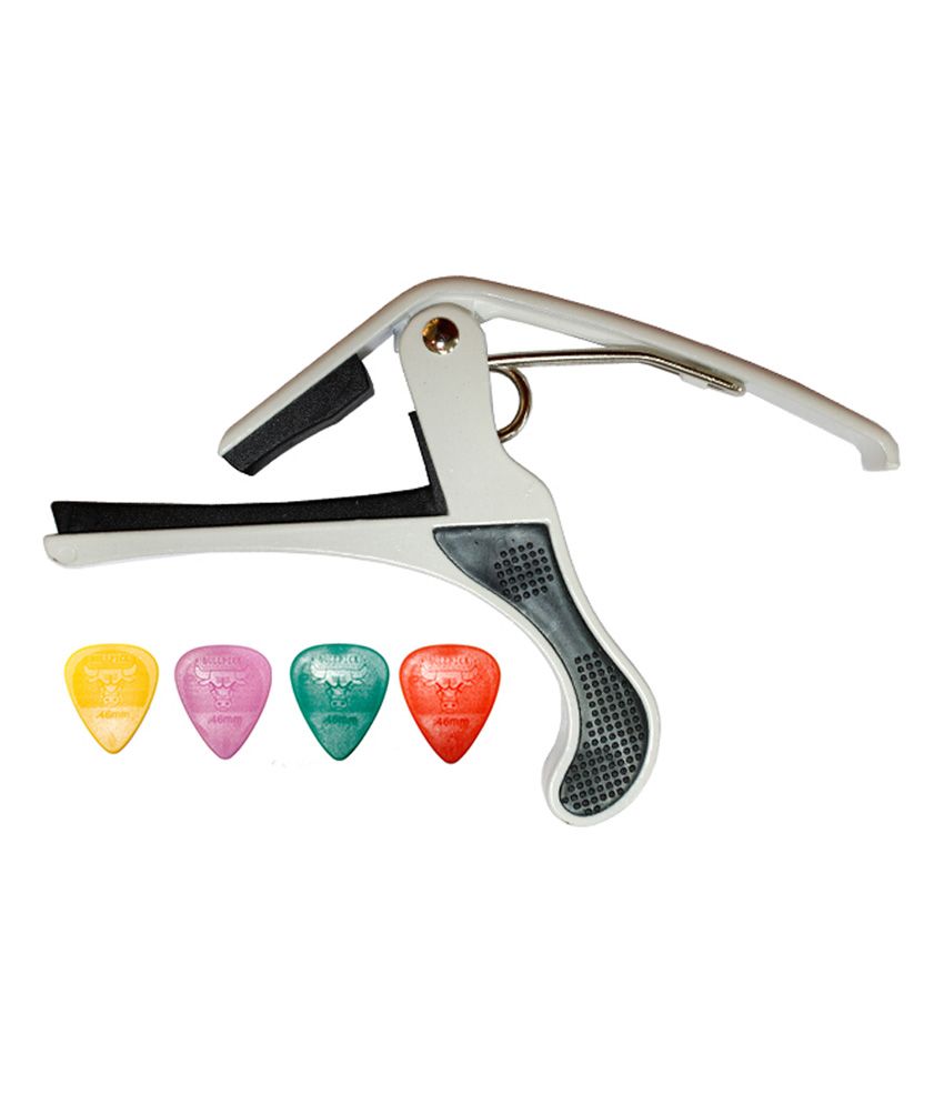 Guitar Capo for Acoustic Electric Guitar White Buy Guitar Capo for