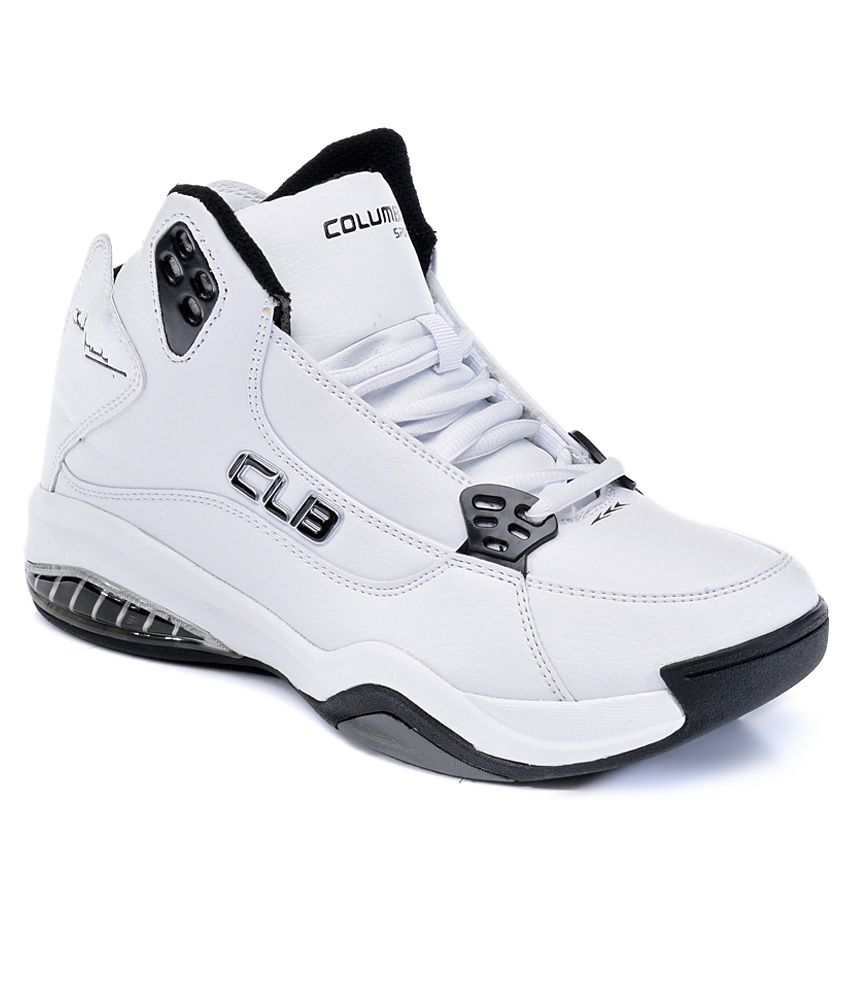 Columbus Recharge White Sport Shoes 