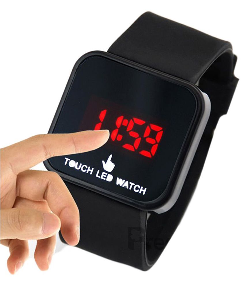 Tct Baby Toys Black Touch Screen Watch For Kids