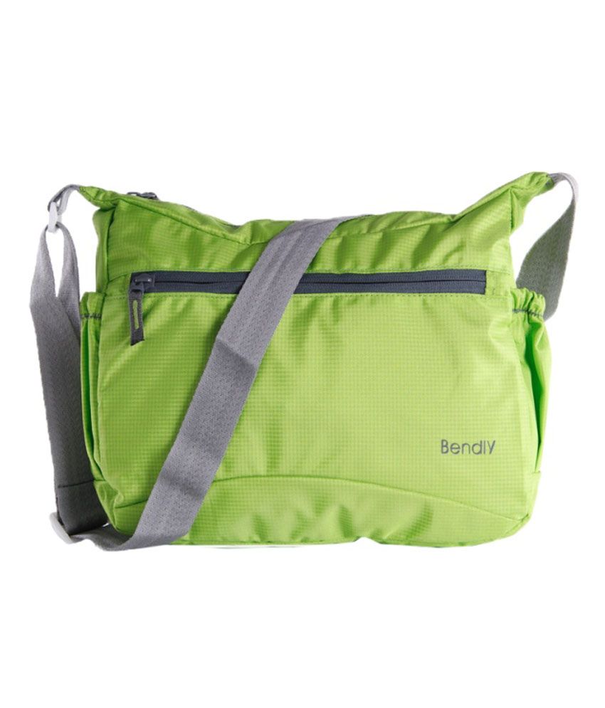 green sling bags