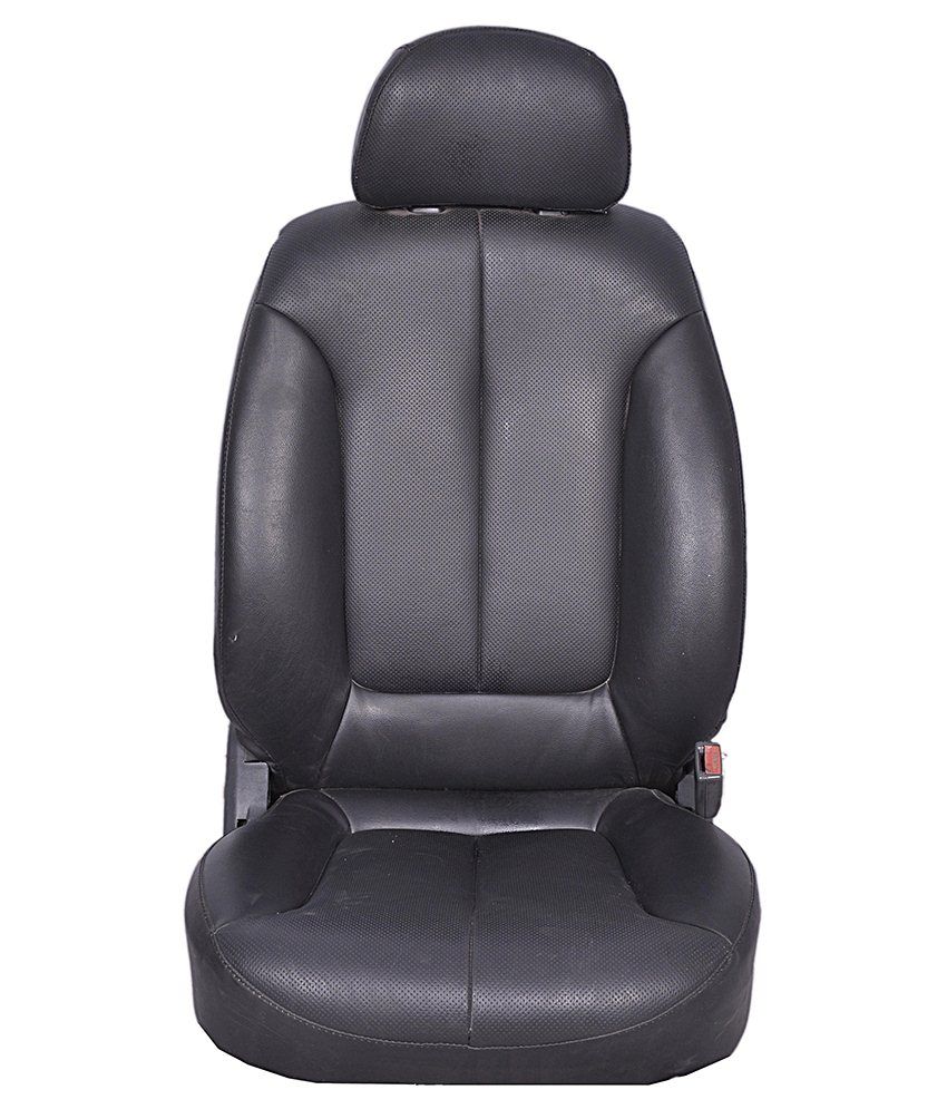 Buy Gk Seat Covers White Leather Car Seat Cover For Swift on Snapdeal