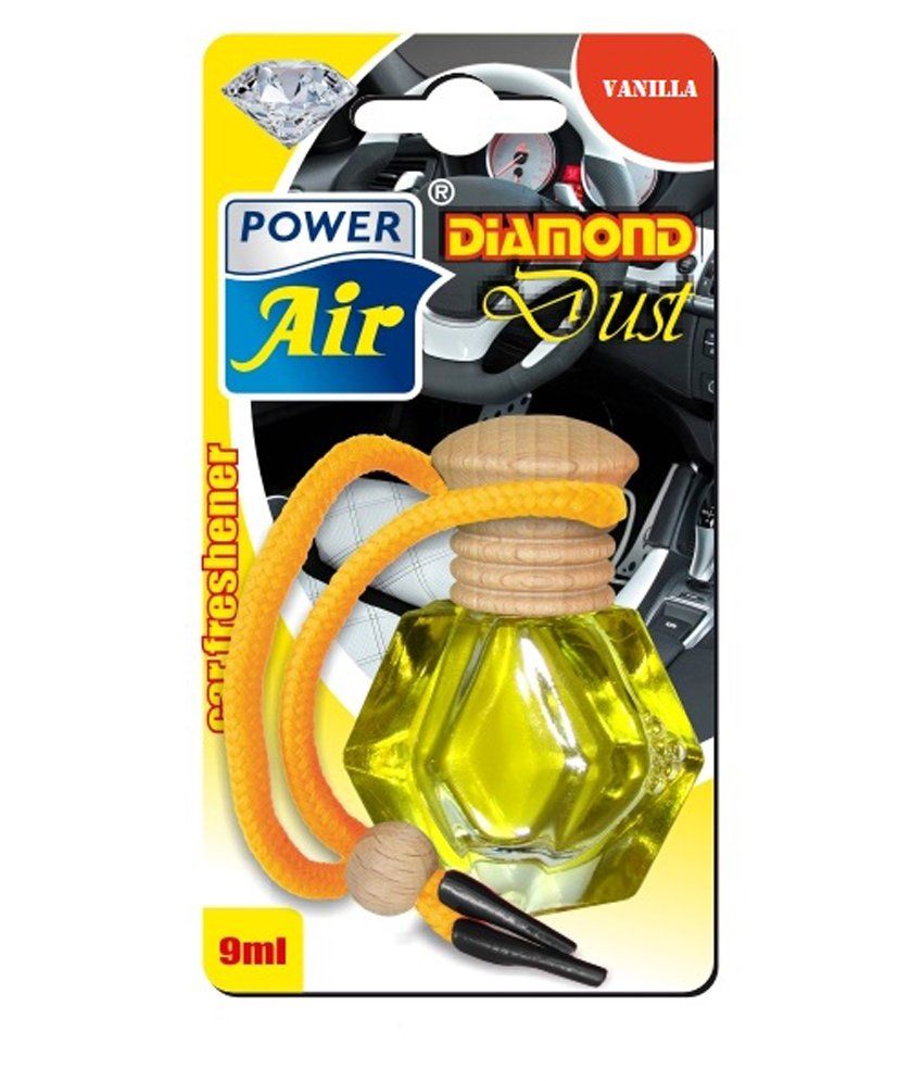 3 OFF on Power Air Diamond Dust Car Air Freshener Perfume