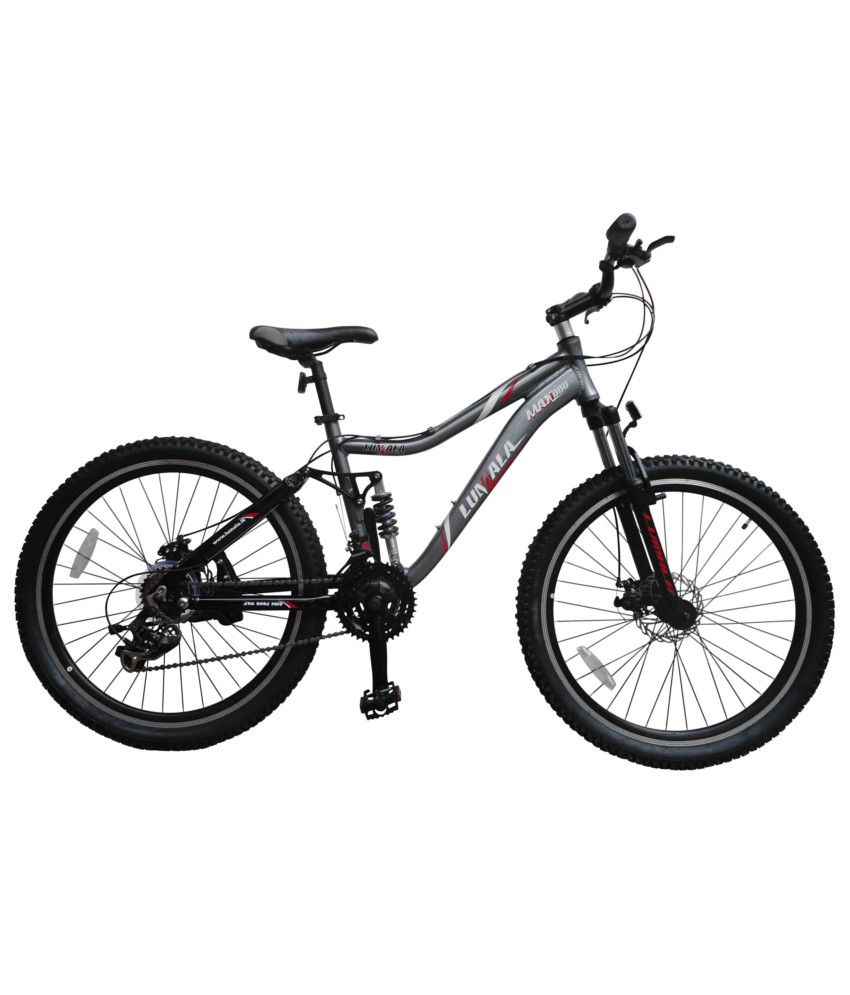 30 OFF on Lumala 26 Inches Max 1000 Bicycle Grey on Snapdeal