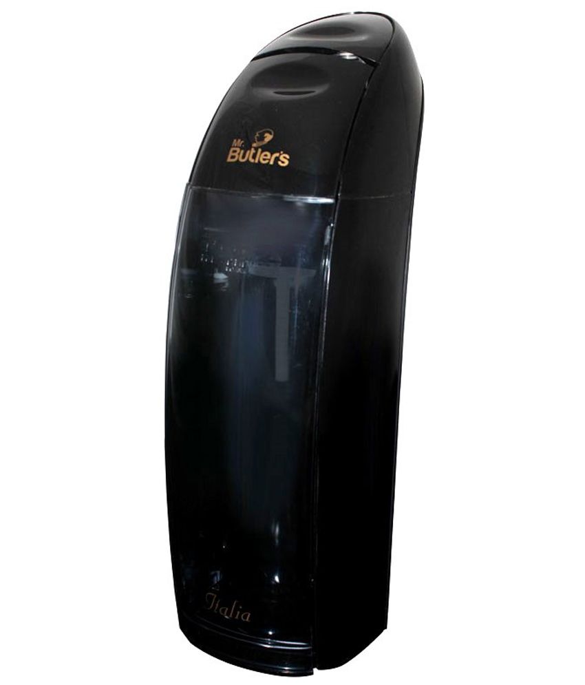Buy Mr.butler Sodamaker Black Steel Soda Maker Best Prices Snapdeal