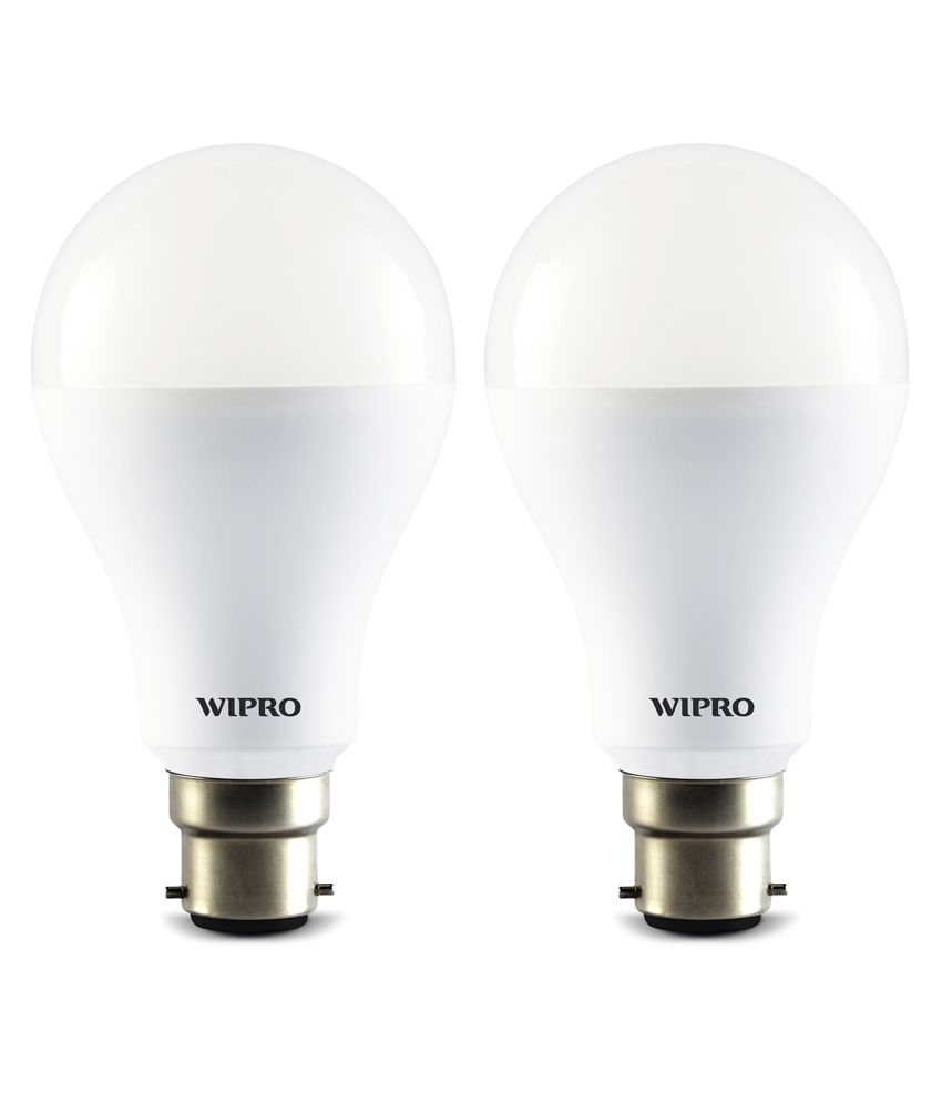 Wipro Garnet 14w (pack Of 2) Led Bulb-cool Day Light available at snapdeal for Rs.435