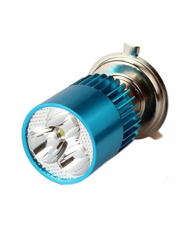 Speedwav Scooter H4 3led Bright Light Bulb White-honda Dio