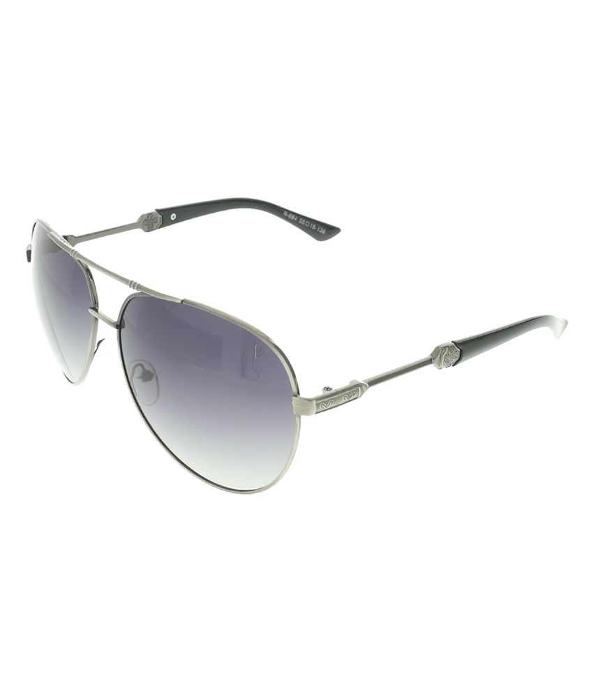 Vast Grey Medium Size Aviator Sunglasses