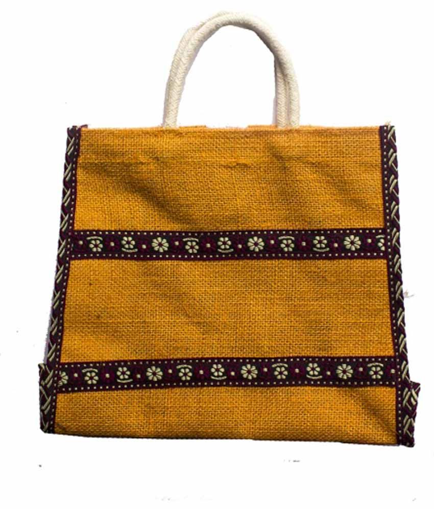 Gk Bag Jute Shopping Bag For Women available at snapdeal for Rs.119