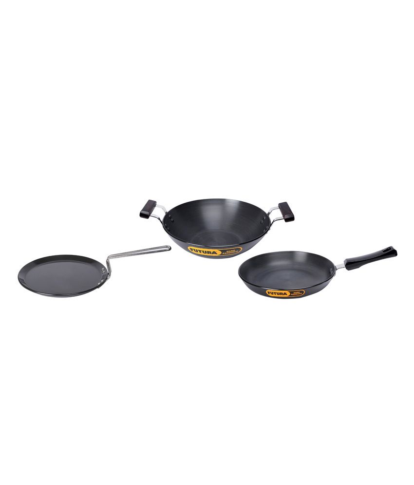 Hawkins Futura Hard Anodised Cookware Set available at snapdeal for Rs.3100