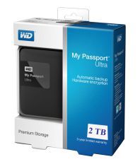 WD My Passport Ultra USB 3.0 Secure Portable External Har...