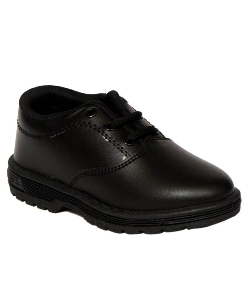Classmate Anand Black School Shoes