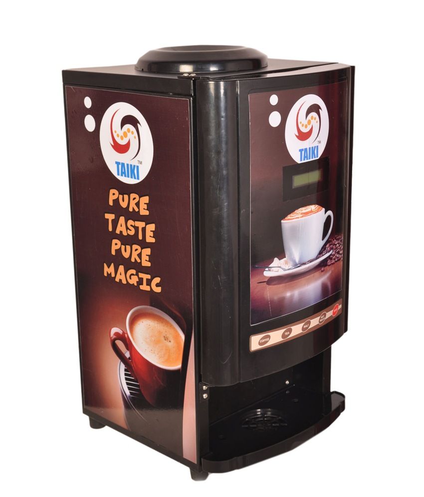 Taiki Tea Coffee Vending Machines 3 Options available at SnapDeal for