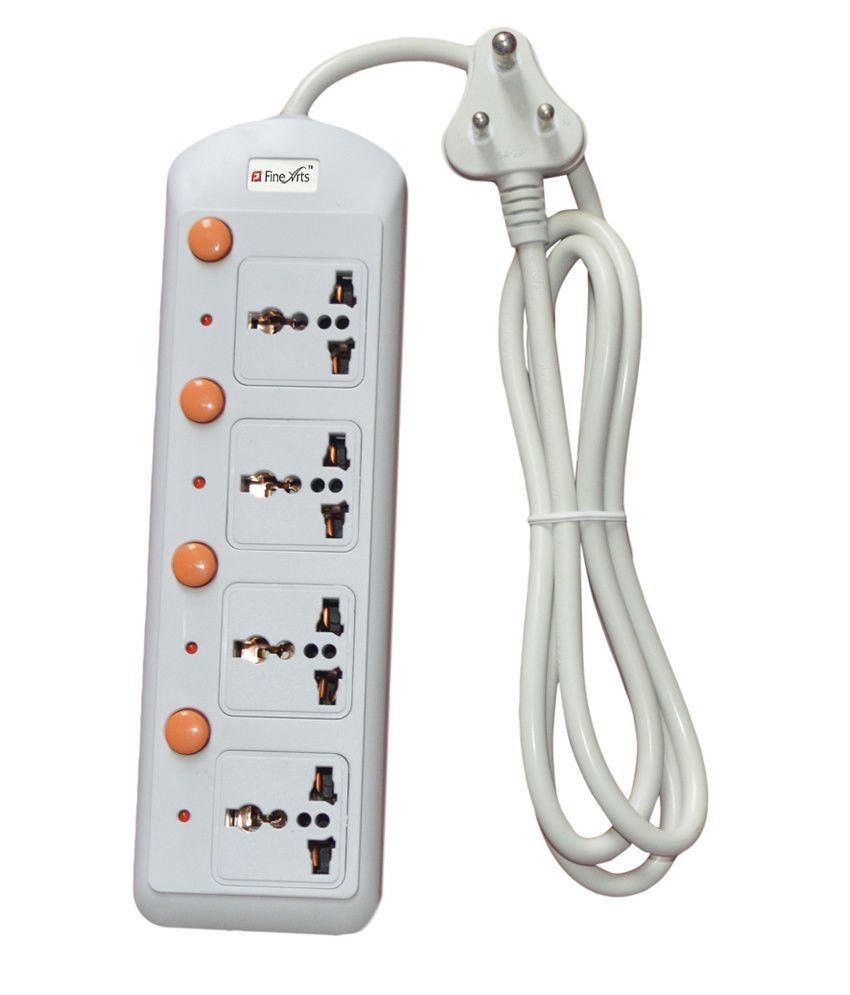 Finest 4 Way Gold Series Universal Surge Protector Spike Guard