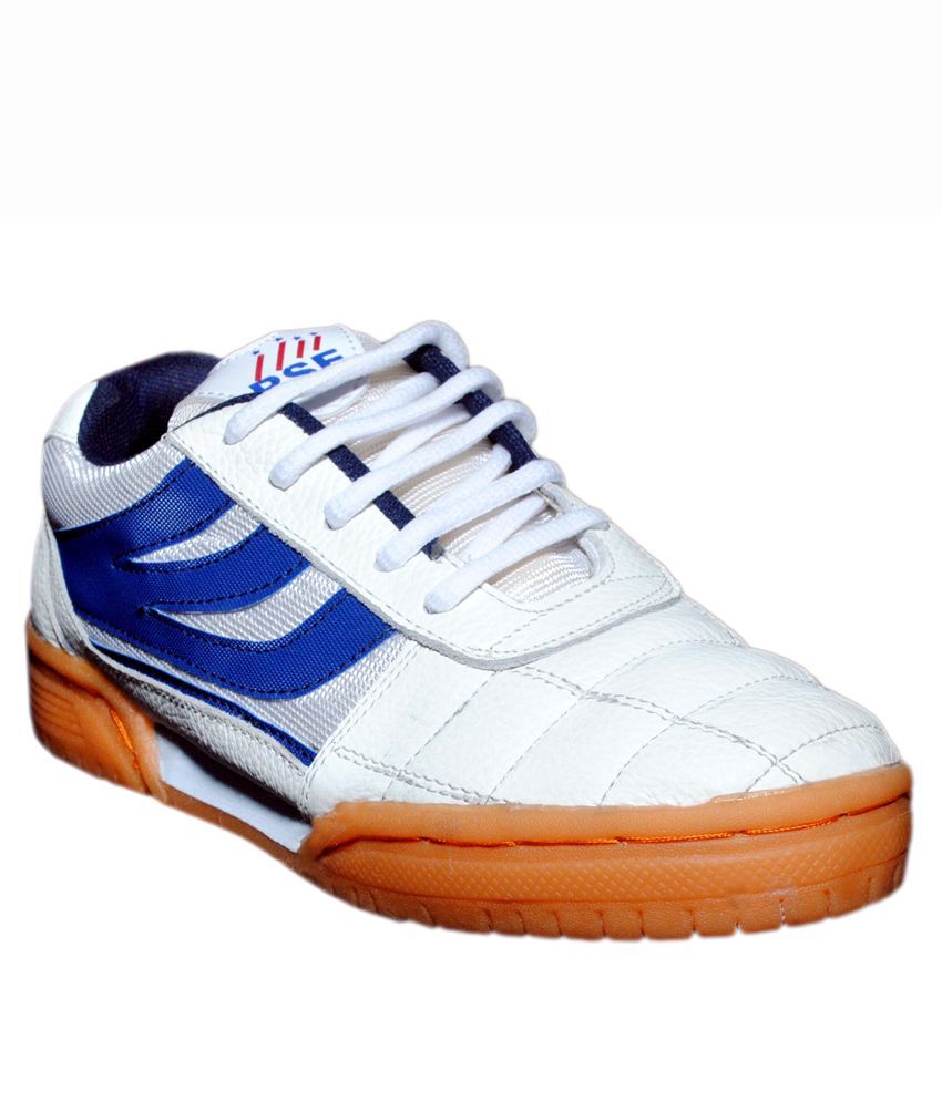 Rse White And Blue Sport Shoes