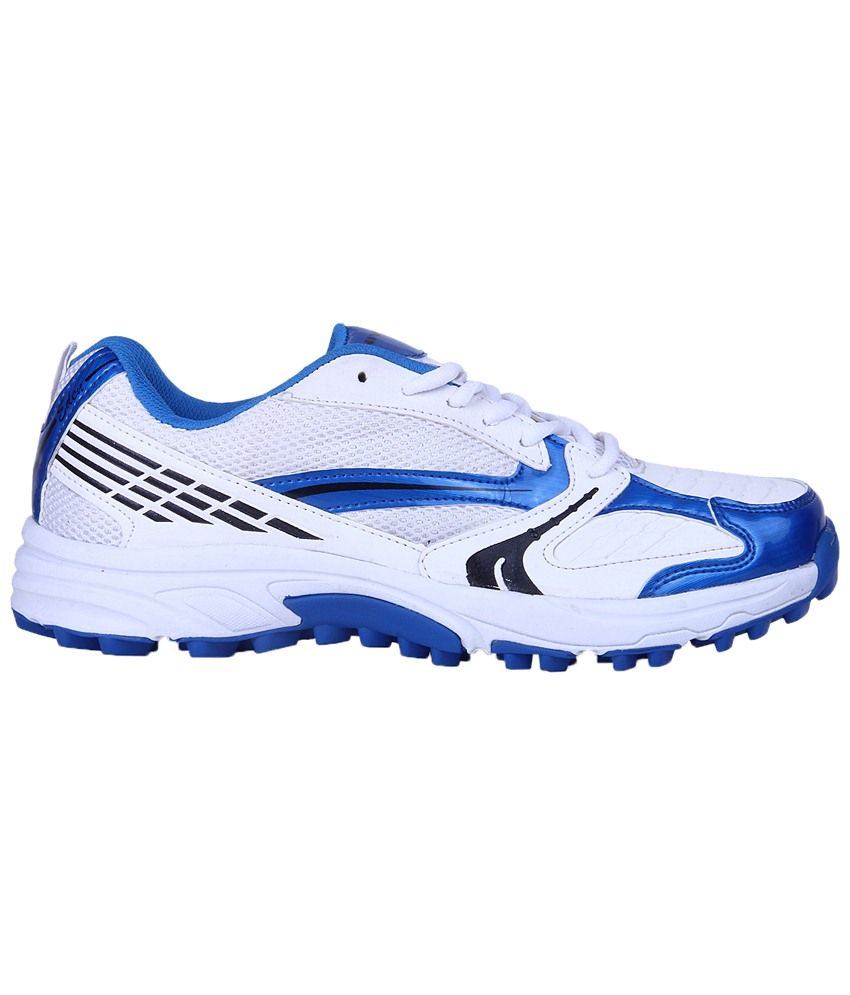 Nivia White & Blue Eden Cricket Shoes For Men available at snapdeal for Rs.1520