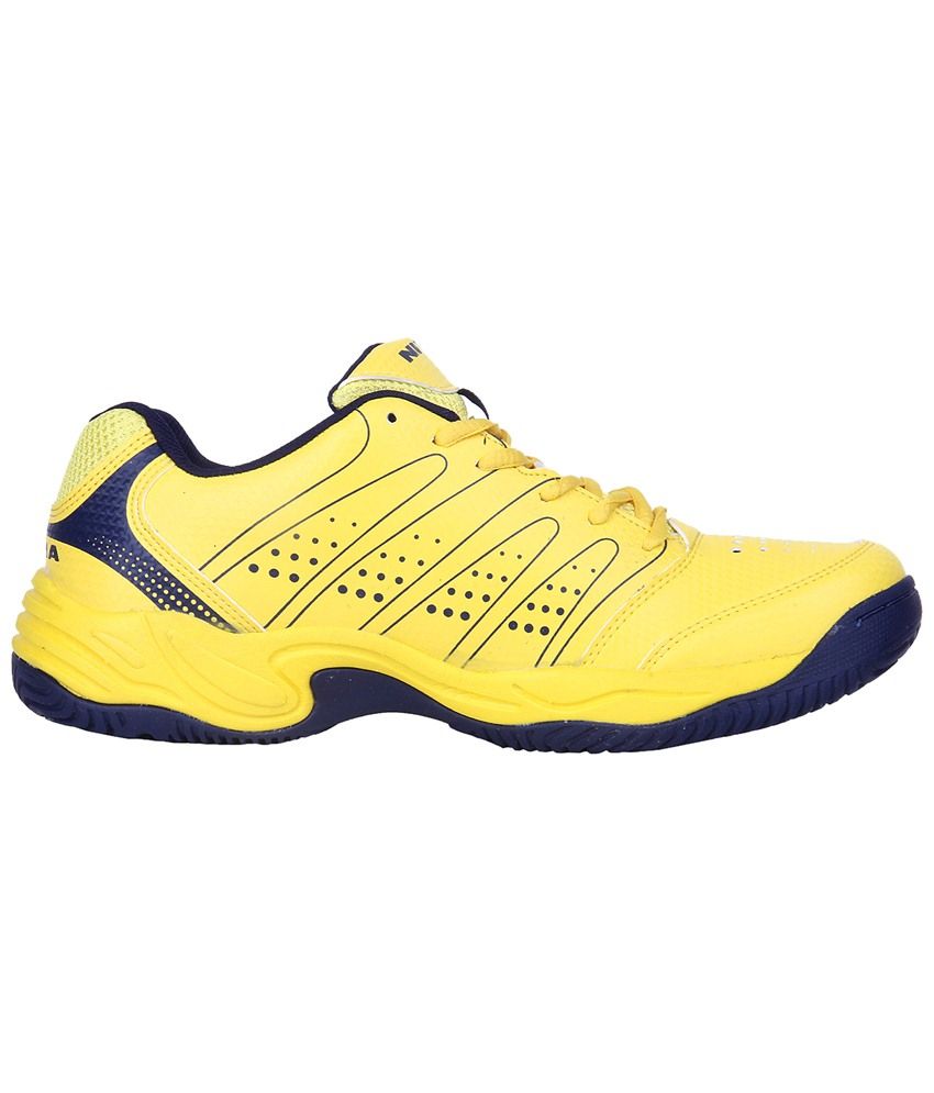 Nivia Yellow Zeal Tennis Shoes For Men available at snapdeal for Rs.1682