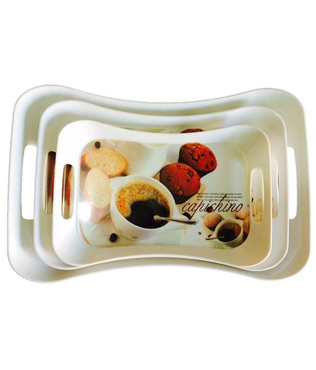 Krishna Enterprises Silver Glass Dinner Sets Set Of 3 available at snapdeal for Rs.421