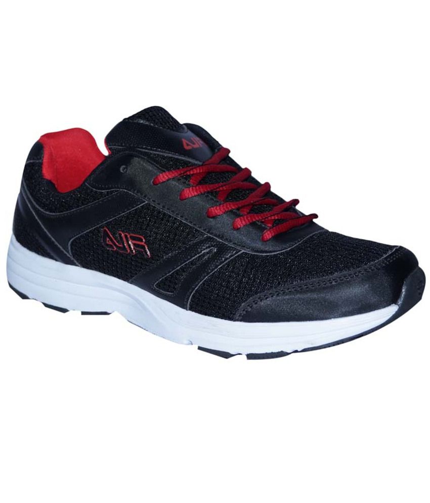 fila black sports shoes