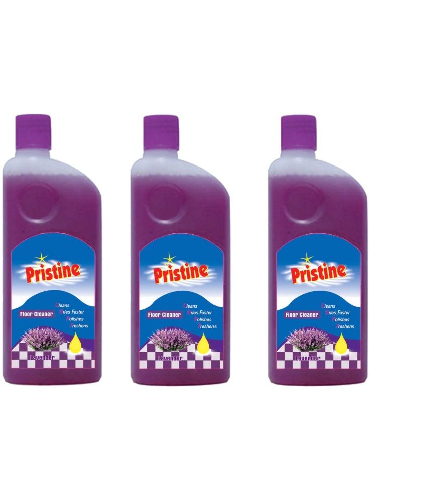 Pristine Floor Cleaning Floor Cleaner Lavendor Extract 500 Ml Pack Of 3