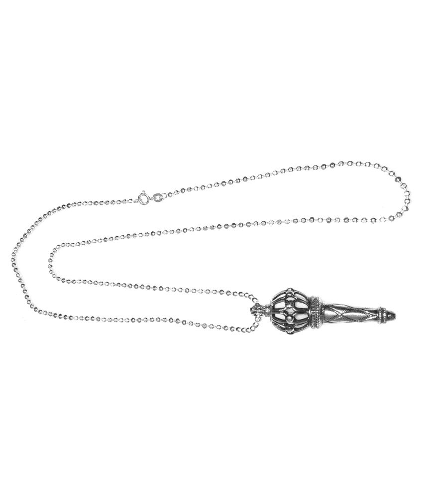 Jewels Gold Silver Alloy Pendant With Chain available at snapdeal for Rs.189
