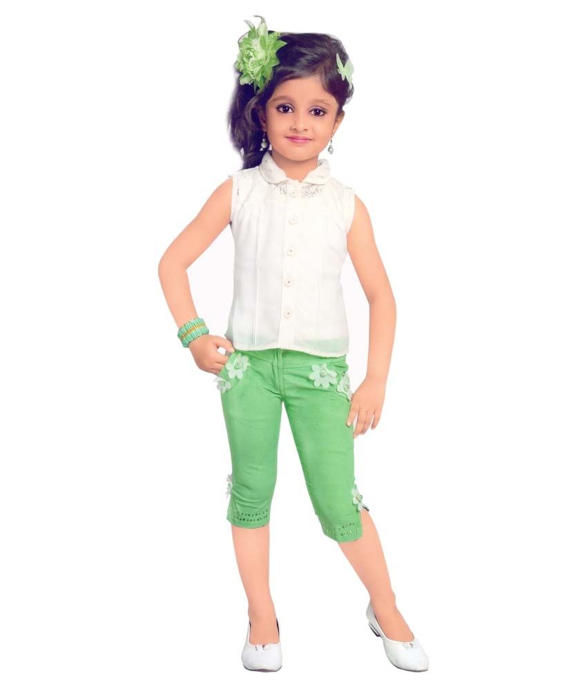 49 OFF on Hey Baby Green Cotton Dress on Snapdeal PaisaWapas