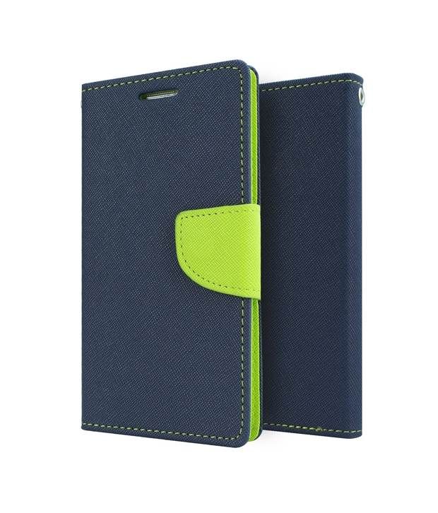 Mobile Mart Flip Cover for lenovo A6000 Plus Blue Green ...