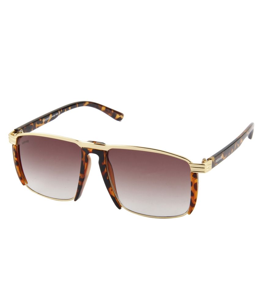 Voyage Brown Square Wayfarer