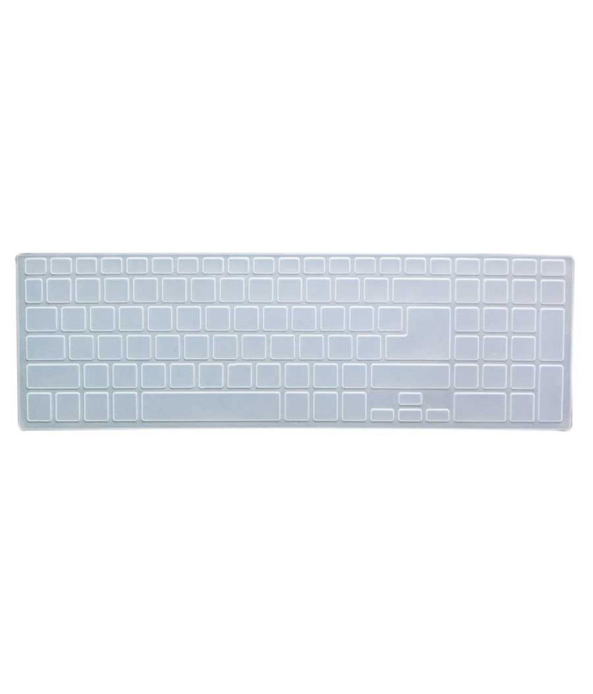 Saco Chiclet Keyboard Skin For Acer Aspire E E1-510 Notebook - Transparent available at snapdeal for Rs.362