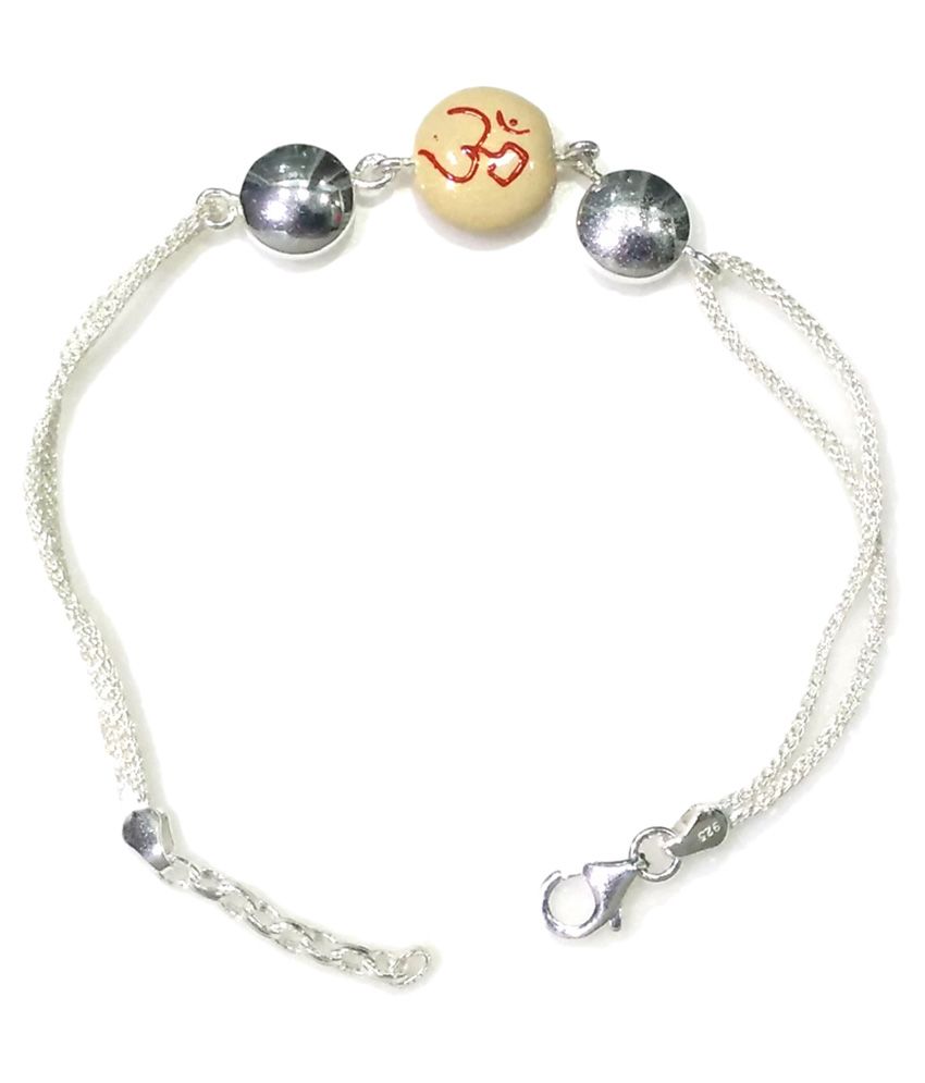 Sss Traditional 92.5 Sterling Silver Rakhi