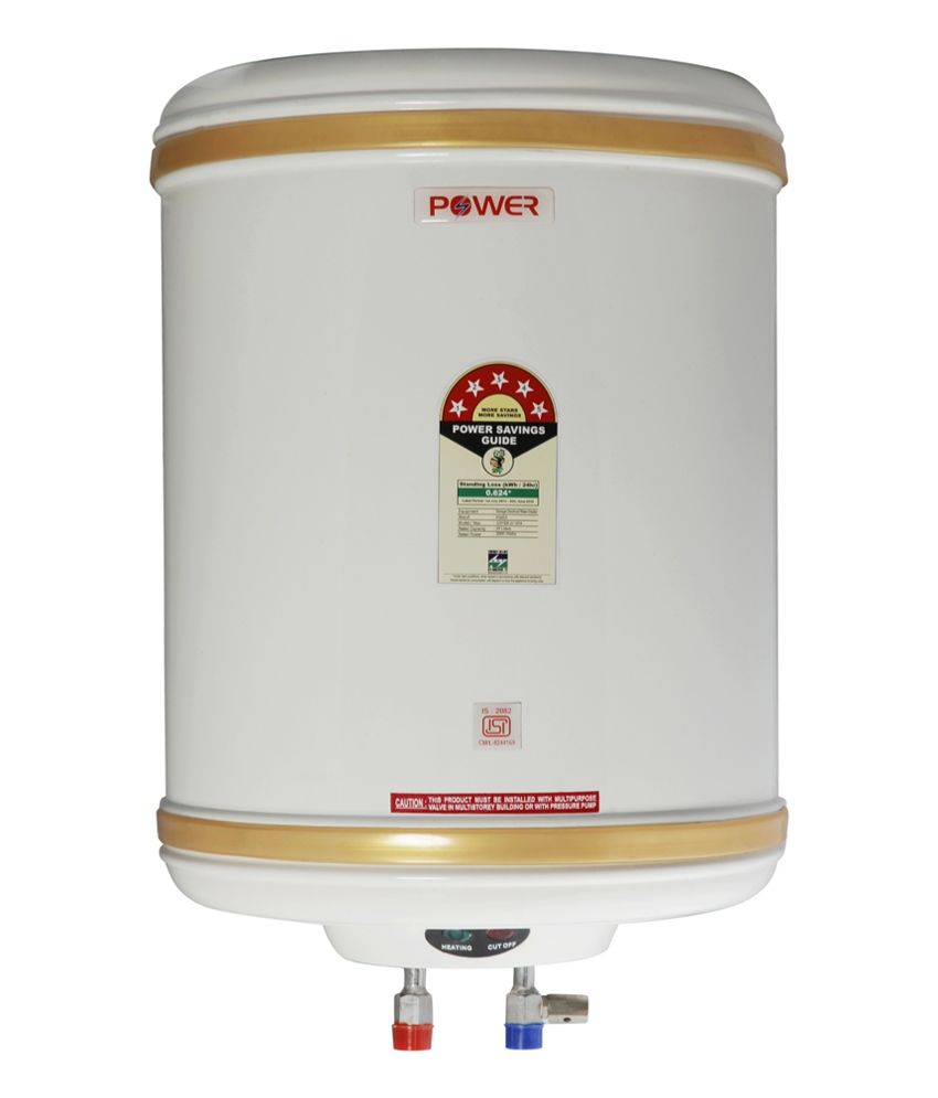 POWER 15 LTR WATER HEATER GYSER 5 STAR Price In India Buy POWER 15 