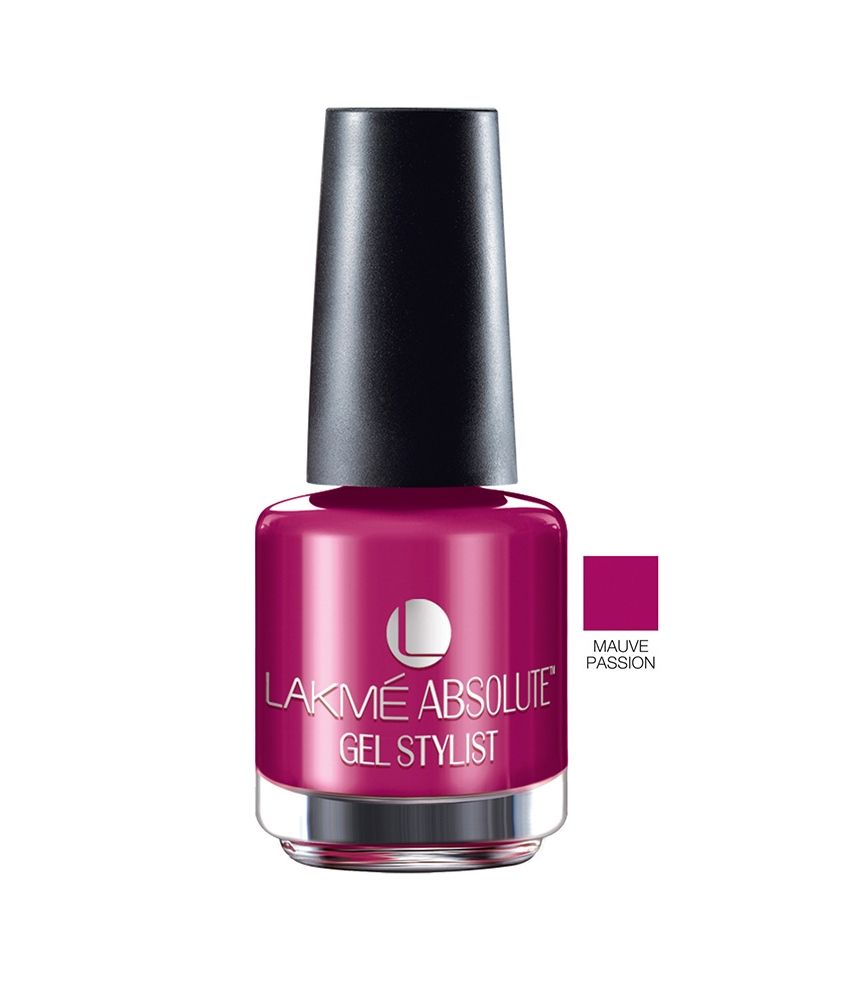 Lakme Absolute Gel Stylist Nail Color 15 ml Mauve Passion Buy Lakme