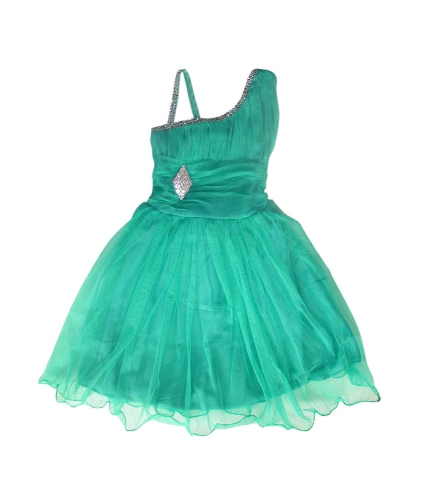 green full frock