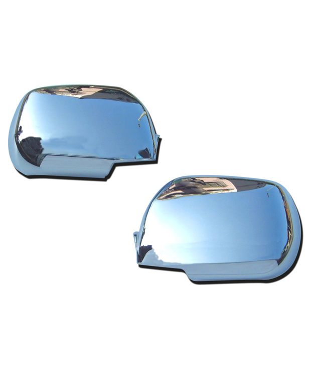 Takecare Chrome Side Mirror Cover For Ford Ikon Set Of 2