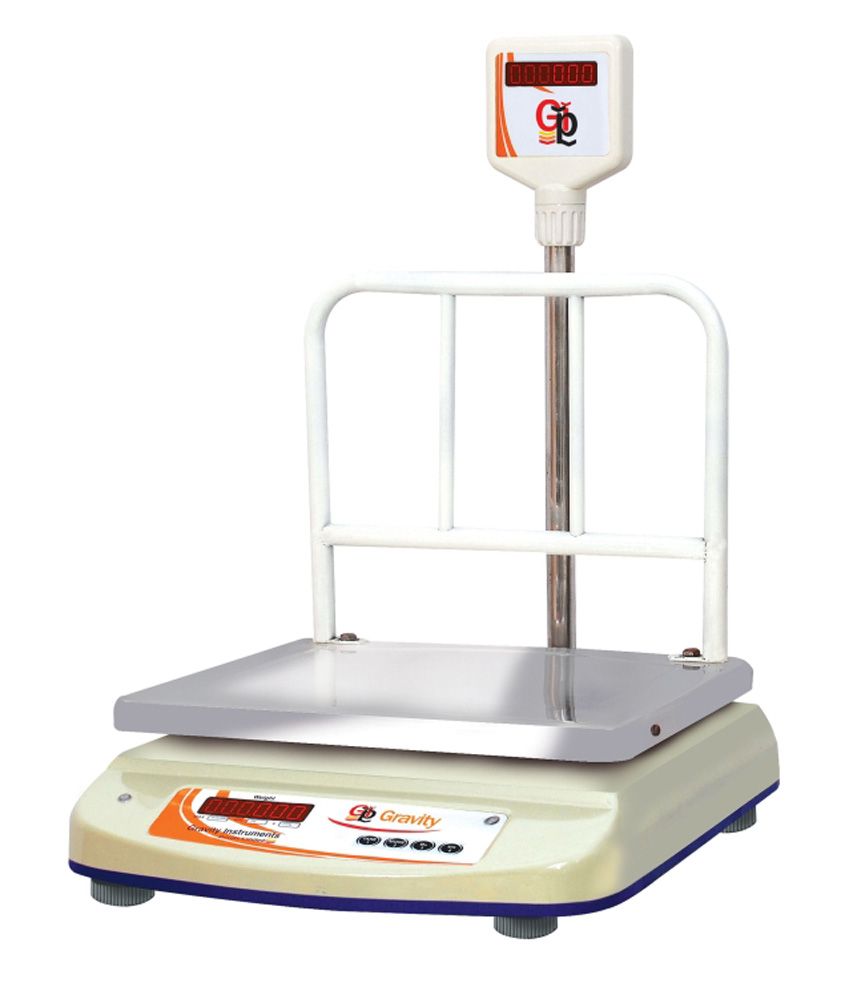 Gravity Instruments Pvt Ltd White Plastic Weighing Scale Buy Gravity