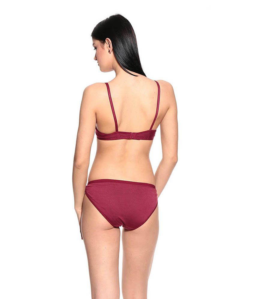 Buy Ultrafit Multi Color Cotton Bra Panty Sets Pack Of Online At