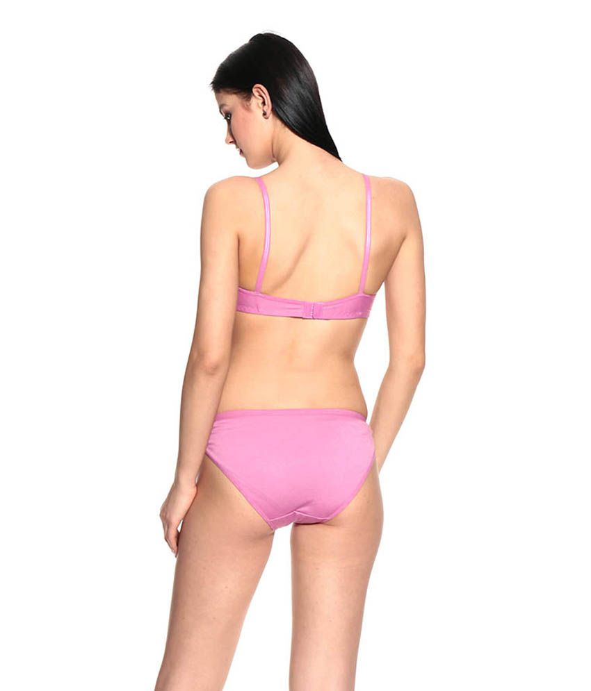Buy Ultrafit Multi Color Cotton Bra Panty Sets Pack Of 3 Online At