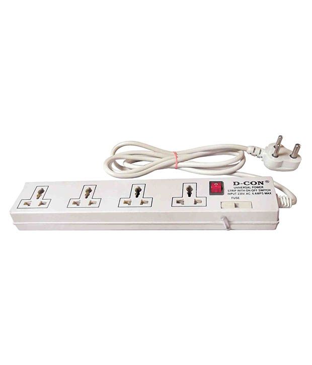 D-con H1 Universal Power Strip available at snapdeal for Rs.210