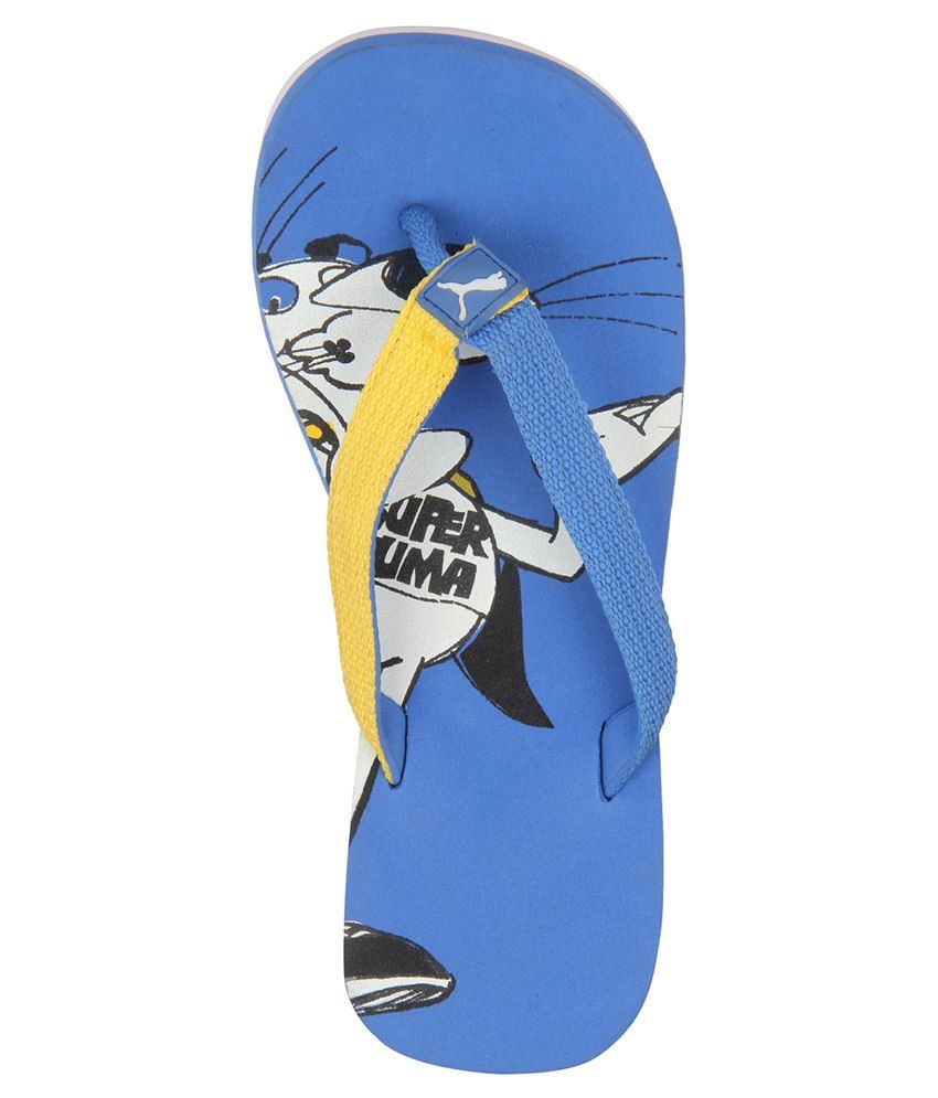 puma boys slippers