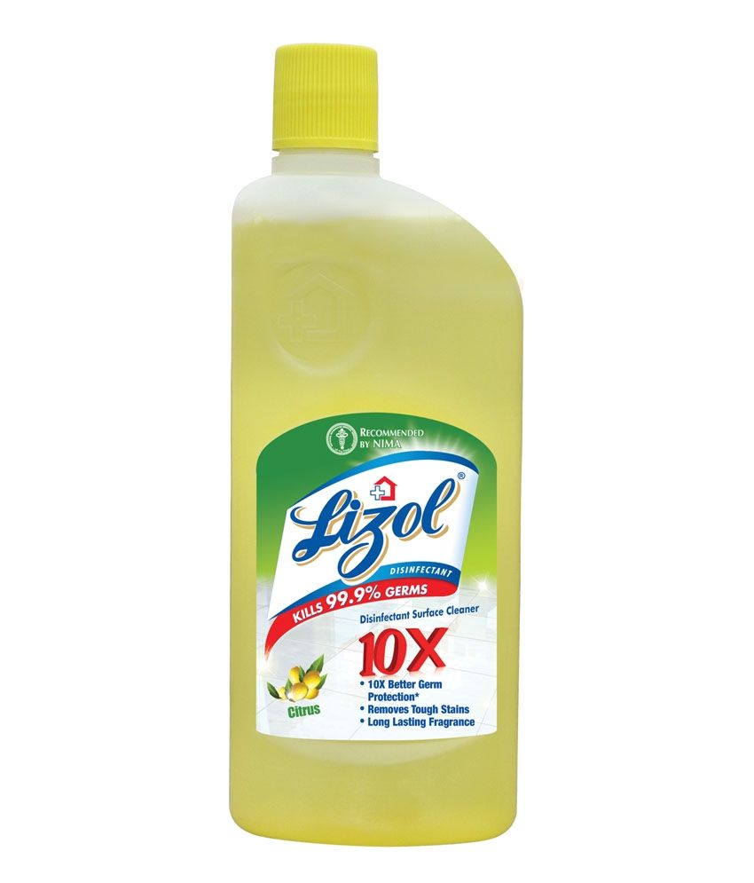 Lizol Disinfectant Floor Cleaner Citrus 500Ml Buy Daily Needs Online in India