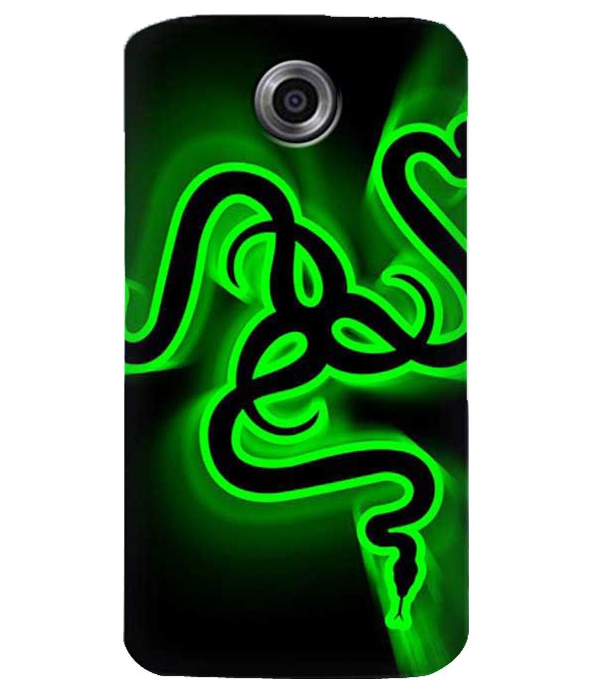 Zapcase Printed Back Cover For Google Nexus 6 - Multicolour available at snapdeal for Rs.406