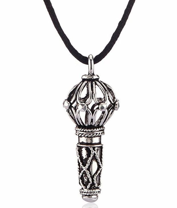 Bajya Sterling Silver Plated Hanuman Gada Locket Bajrangi Bhaijaan Pendant available at snapdeal for Rs.155