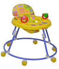 Mothertouch Round Walker Yellow