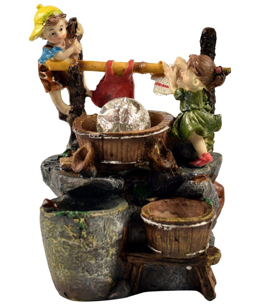 Enfin Homes Multicoloured Enhancing Divine Water Fountain