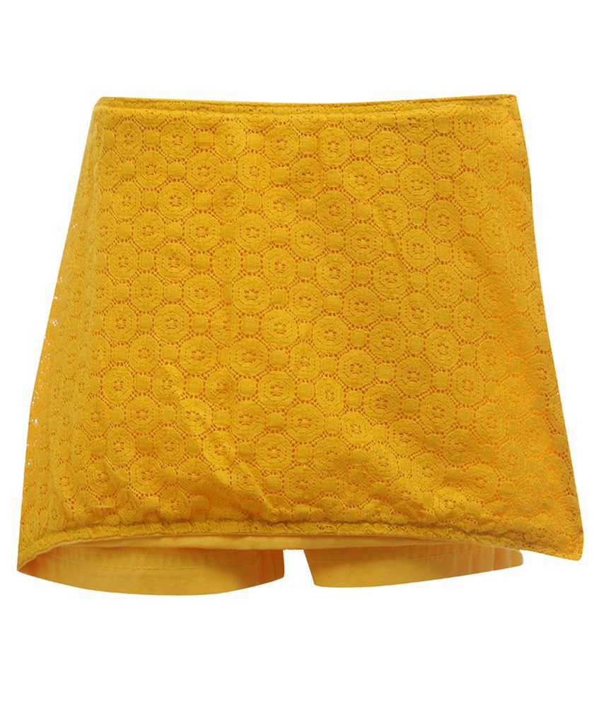 Yellow Cotton Skirt 50