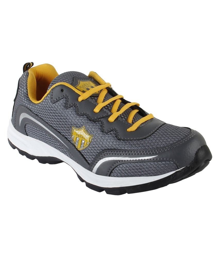 Marco Ferro Grey Synthetic Leather Sport Shoes available at snapdeal for Rs.499
