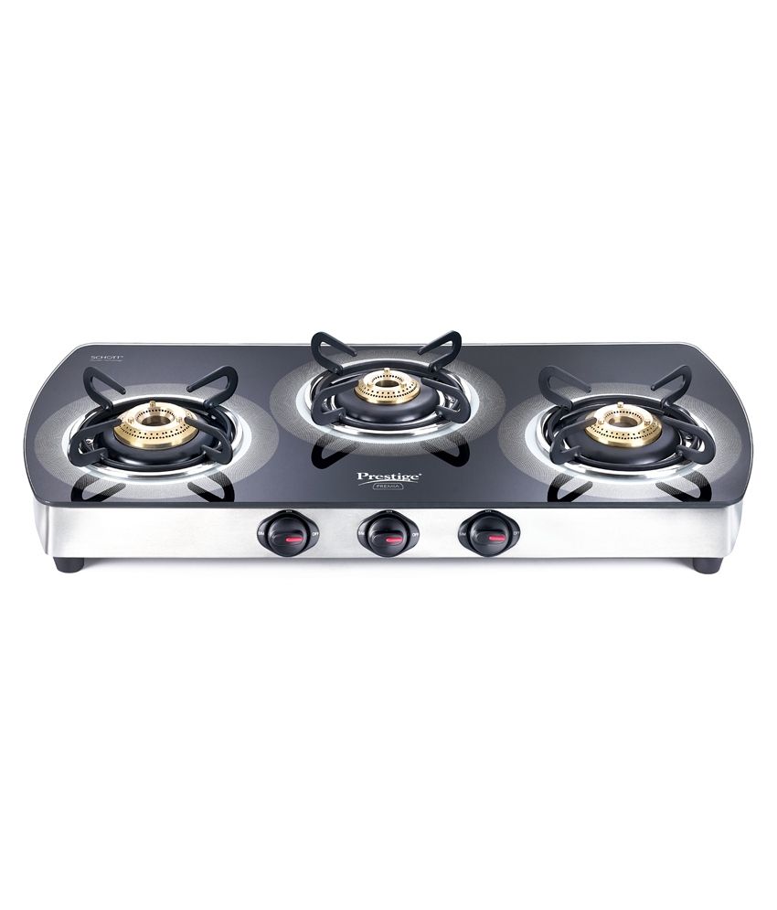 prestige 3 burner automatic gas stove