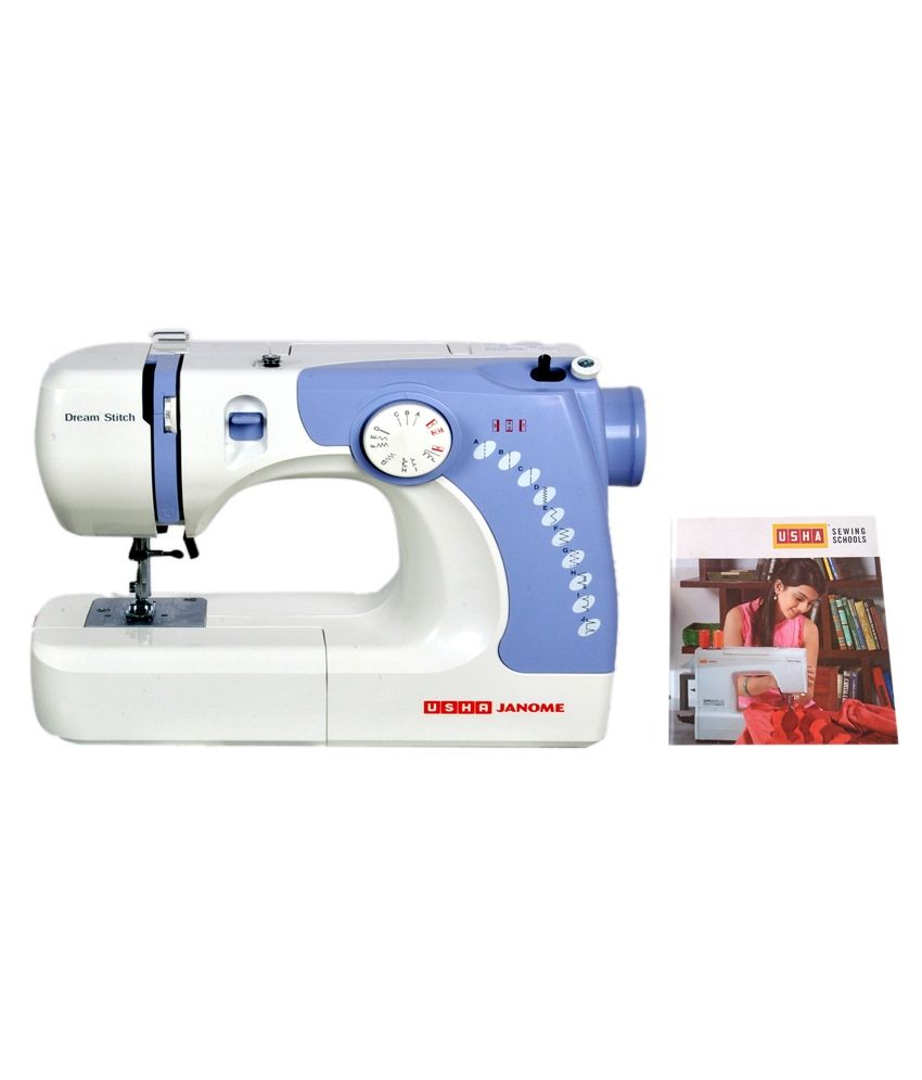 Usha Dream Stitch Automatic Sewing Machine With Sewing Design Book