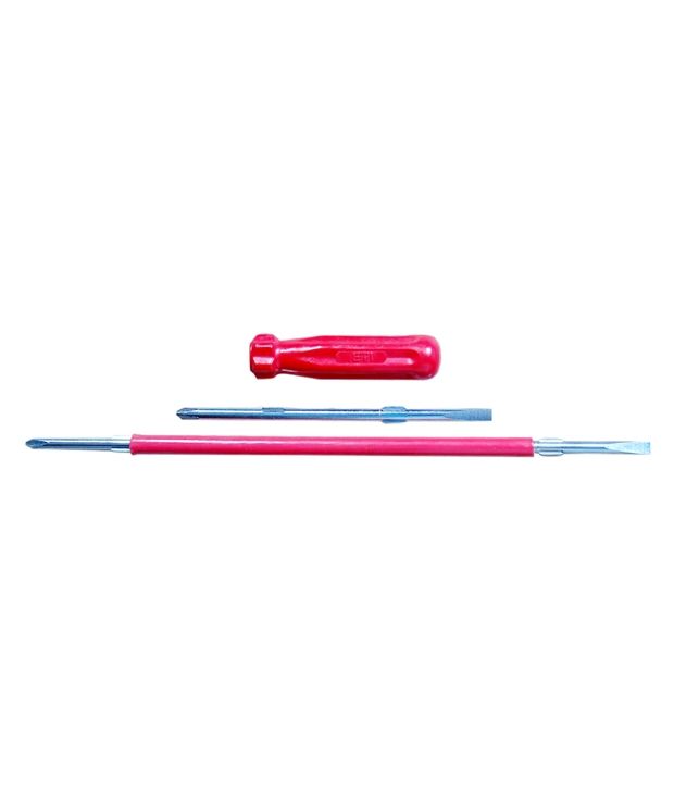 Eti Opaque Two In One Screw Driver - Blade Size 6x100mm available at snapdeal for Rs.128