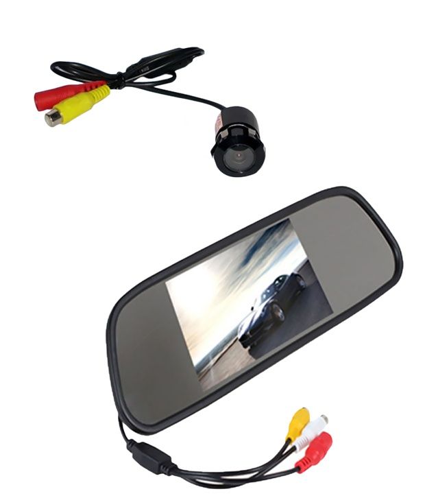 Santro rear online view mirror